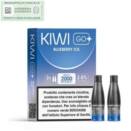 kiwi Go+ Blueberry ice 20mg