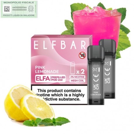 Pod Elfa pink lemonade 20mg